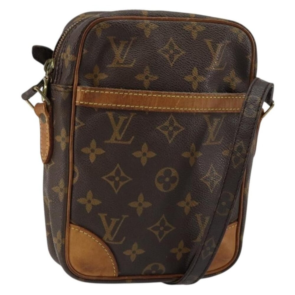 Authentic LOUIS VUITTON Monogram Danube Shoulder Bag M45266 LV